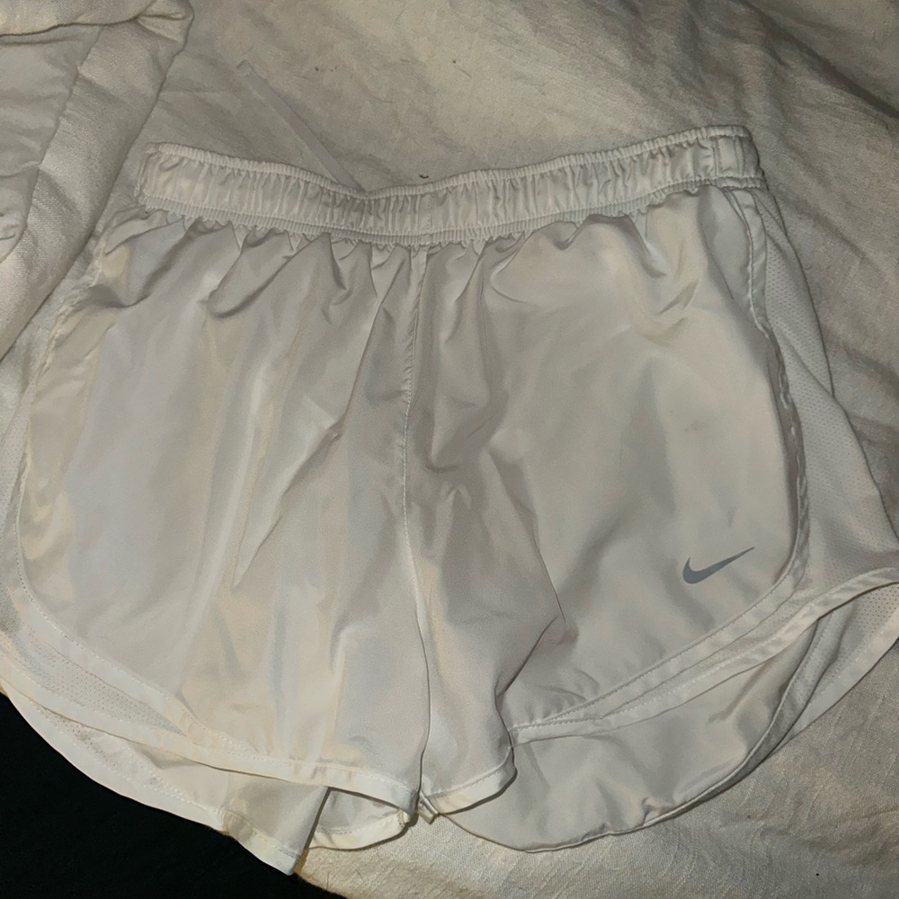 Nike Women's White Shorts